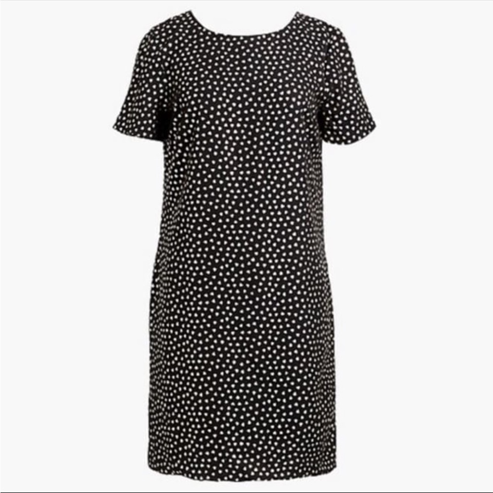 J. Crew / J.Crew Factory Metallic Gold Hearts Shift Dress Women’s Plus Size 18